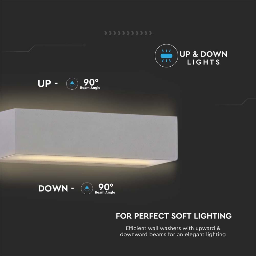 LED Outdoor wall light LED/9W/230V 3000K IP65