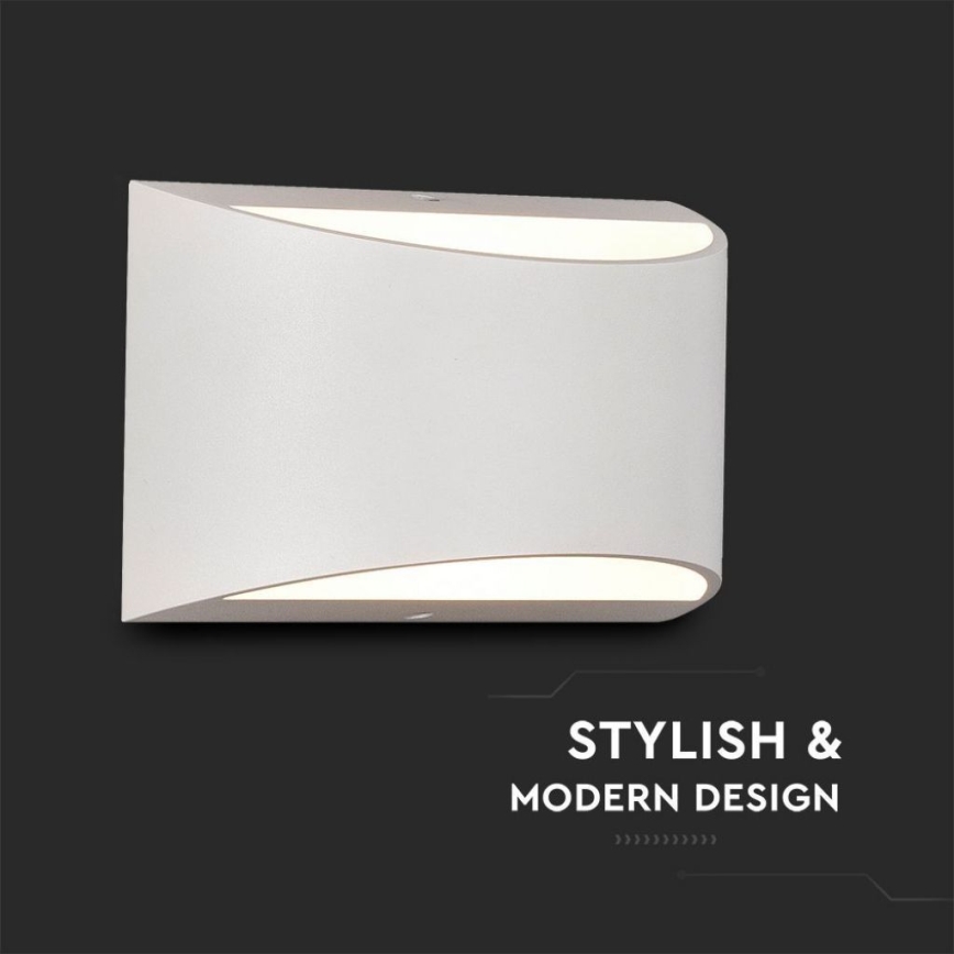 LED Outdoor Wall Light LED/9W/230V 4000K IP54 White