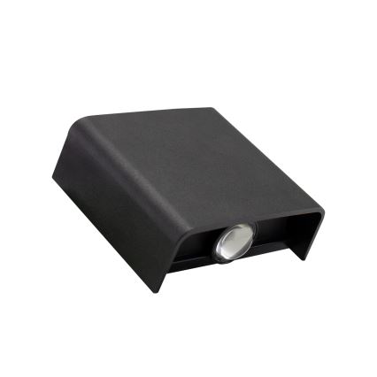 LED Outdoor wall light LUNARIX LED/2W/230V 3000-6000K CRI 90 IP54 black