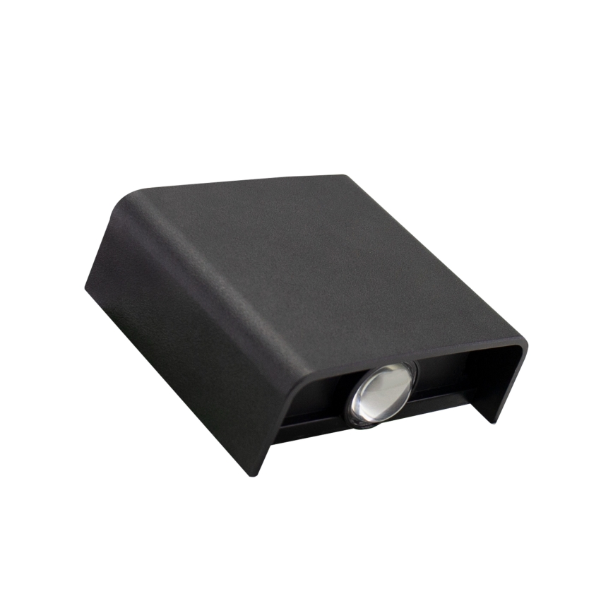 LED Outdoor wall light LUNARIX LED/2W/230V 3000-6000K CRI 90 IP54 black