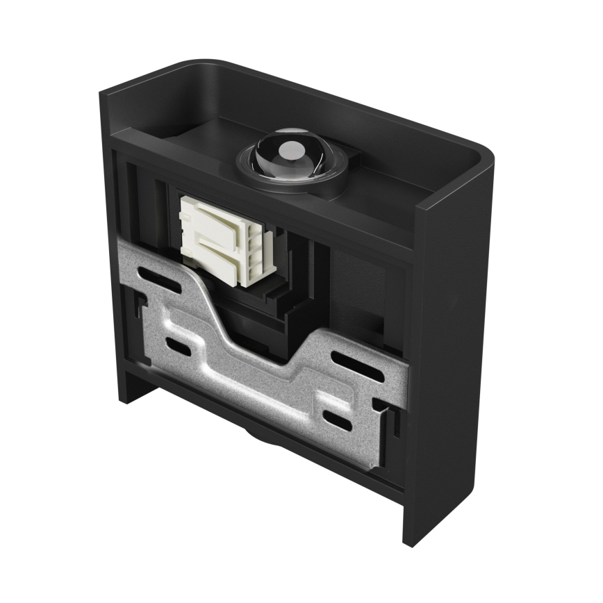 LED Outdoor wall light LUNARIX LED/2W/230V 3000-6000K CRI 90 IP54 black