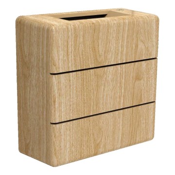 LED Outdoor Wall Light LUXLINE LED/6W/230V 3000K IP54 Oak