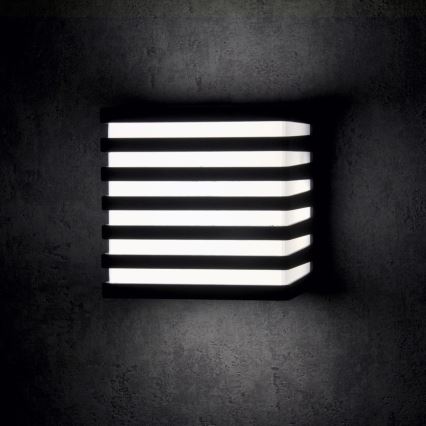 LED Outdoor wall light MAXWELL LED/10W/230V IP54 graphite