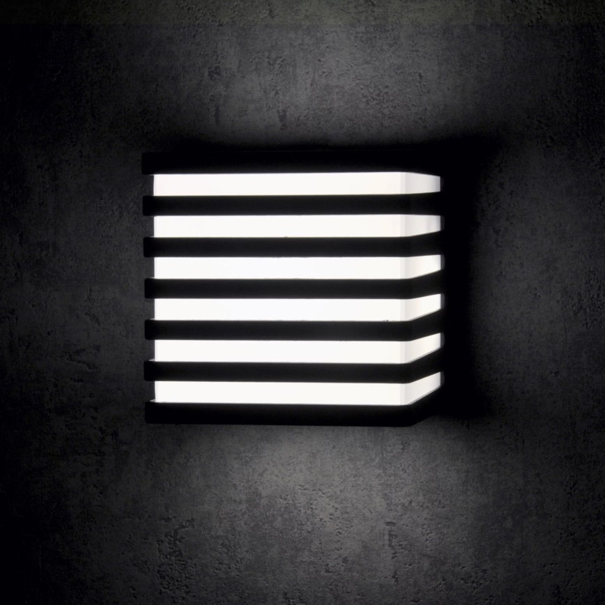 LED Outdoor wall light MAXWELL LED/10W/230V IP54 graphite