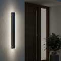 LED Outdoor Wall Light MIRANA LED/12W/230V 4000K IP44 60 cm Black