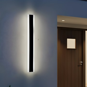 LED Outdoor Wall Light MIRANA S LED/12W/230V 4000K IP44 60 cm black