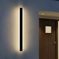 LED Outdoor Wall Light MIRANA S LED/25W/230V 4000K IP44 120 cm Black