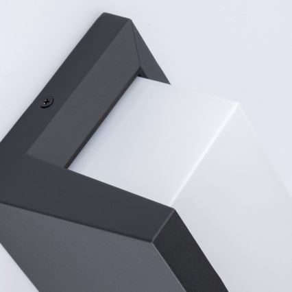 LED Outdoor wall light NEELY 1xE27/9W/230V 3000K IP54 anthracite