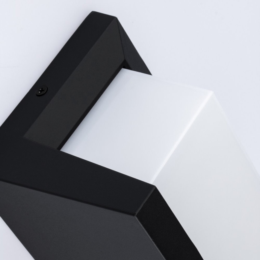 LED Outdoor wall light NEELY 1xE27/9W/230V 3000K IP54 black
