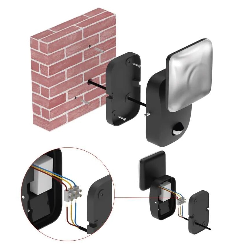 LED Outdoor wall light NIKA LED/12,5W/230V IP44