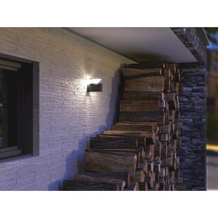 LED Outdoor wall light ORNELA LED/6W/230V 3000K IP54 anthracite