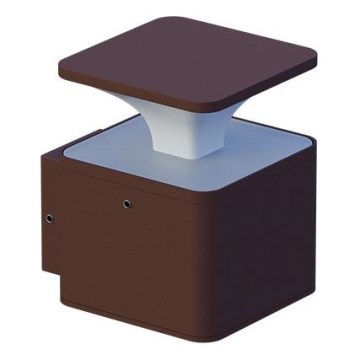LED Outdoor wall light ORNELA LED/6W/230V 3000K IP54 brown