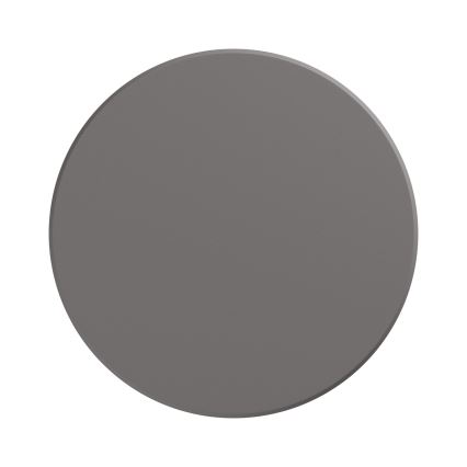 LED Outdoor wall light PIATTA LED/12W/230V 3000/4000/6000K d. 18 cm IP44 grey