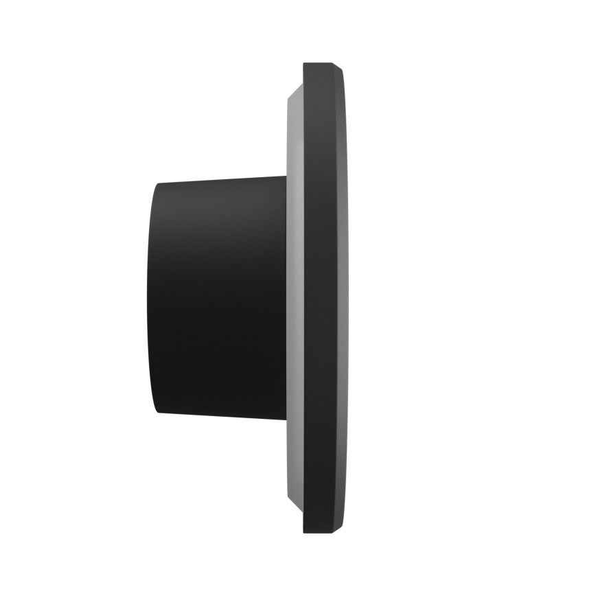 LED Outdoor wall light PIATTA LED/18W/230V 3000/4000/6000K d. 25 cm IP44 black