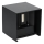 LED Outdoor wall light QUERK 2xLED/3W/230V 3000K IP54 black