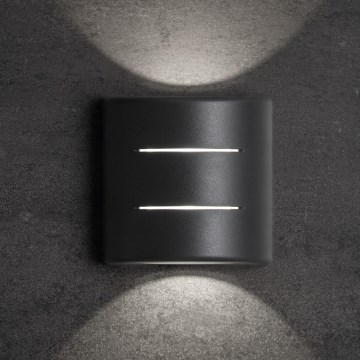 LED Outdoor Wall Light REFAZI LED/6W/230V IP54 Anthracite