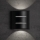 LED Outdoor Wall Light REFAZI LED/6W/230V IP54 black