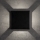 LED Outdoor Wall Light REFAZI LED/6W/230V IP54 Black
