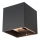 LED Outdoor wall light RIKO 2xLED/4W/230V black IP44