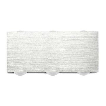 LED Outdoor wall light SILBER 6xLED/1W/230V IP54
