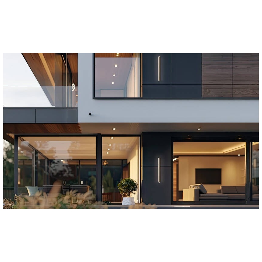 LED Outdoor wall light STICK LED/12W/230V IP65 3000K 30 cm