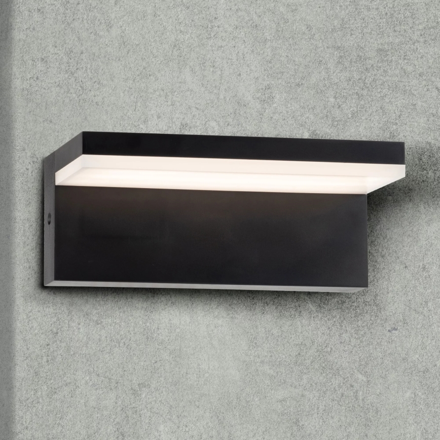 LED Outdoor wall light TESA LED/10W/230V IP54 black