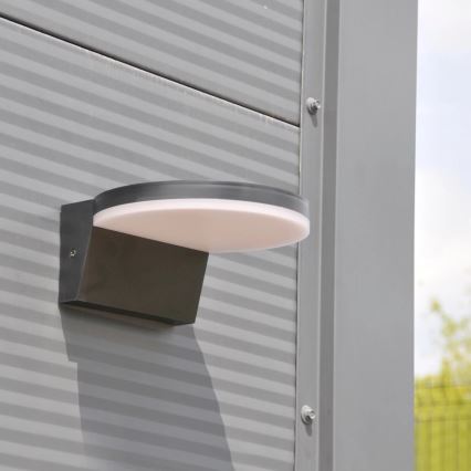 LED Outdoor wall light TESA LED/10W/230V IP54 black