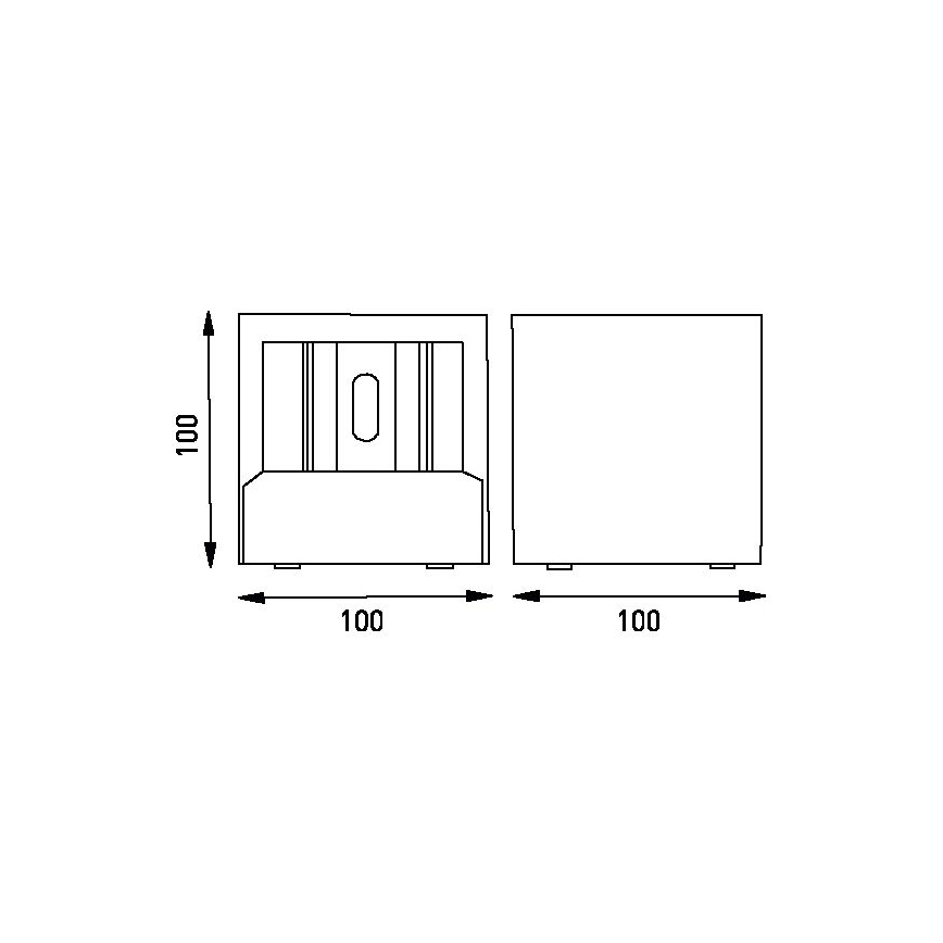 LED Outdoor wall light TILL LED/6W/230V IP44