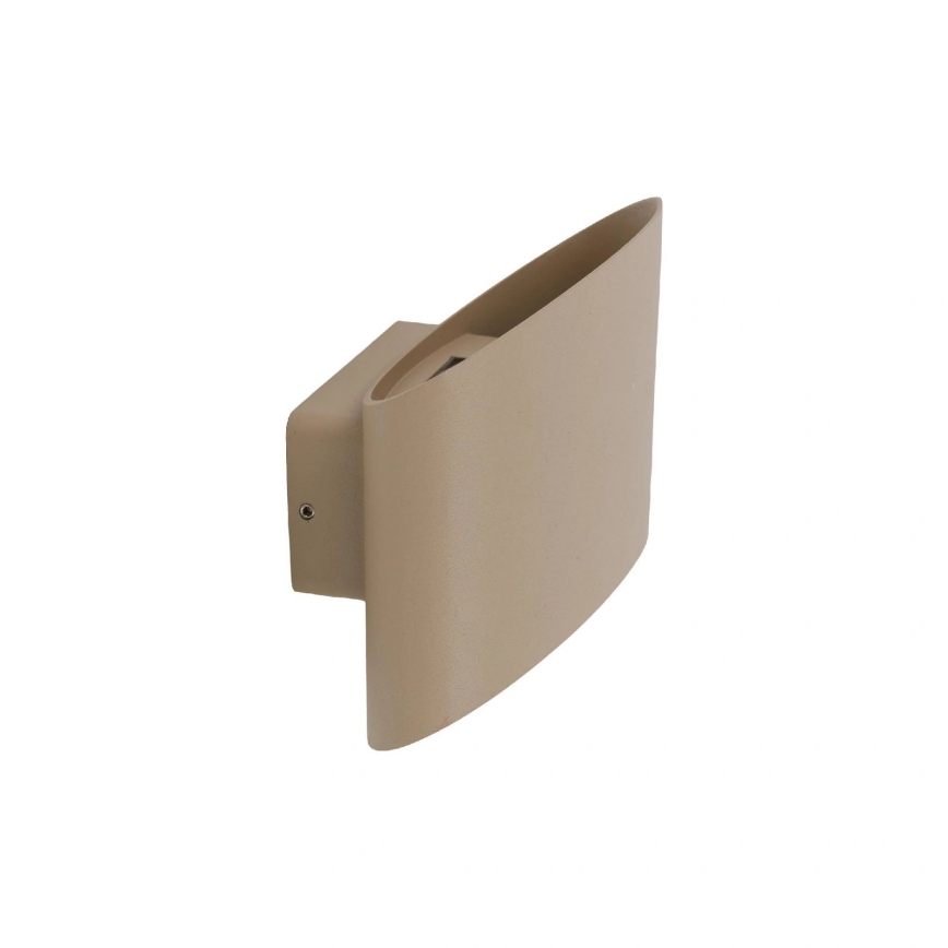 LED Outdoor Wall Light VERTO LED/5W/230V IP54 beige