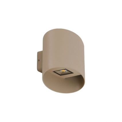LED Outdoor Wall Light VERTO LED/5W/230V IP54 beige