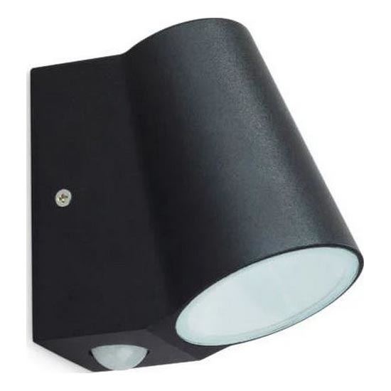 LED Outdoor wall light with a sensor BUNOL LED/6W/230V IP44 black