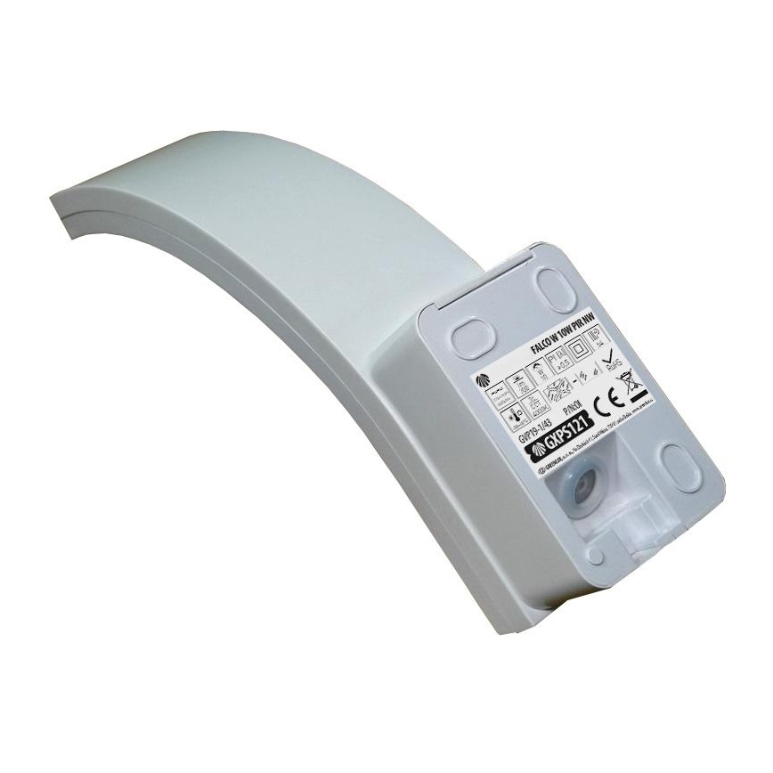 LED Outdoor wall light with a sensor LED/10W/230V IP54