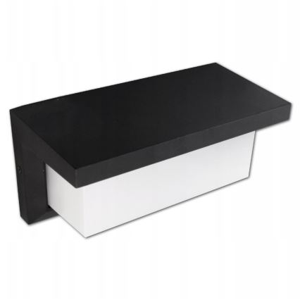 LED Outdoor wall light with a sensor LED/12W/230V IP54 black