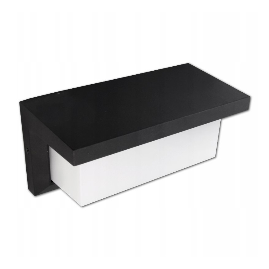 LED Outdoor wall light with a sensor LED/12W/230V IP54 black