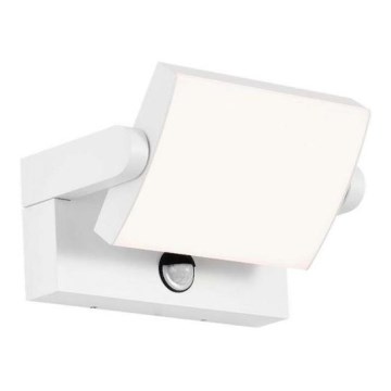 LED Outdoor wall light with a sensor LED/17W/230V 3000K IP65 white