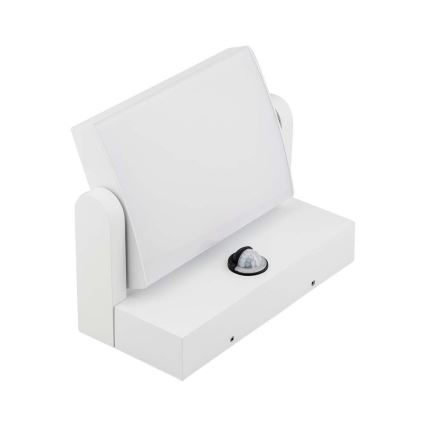 LED Outdoor wall light with a sensor LED/17W/230V 3000K IP65 white