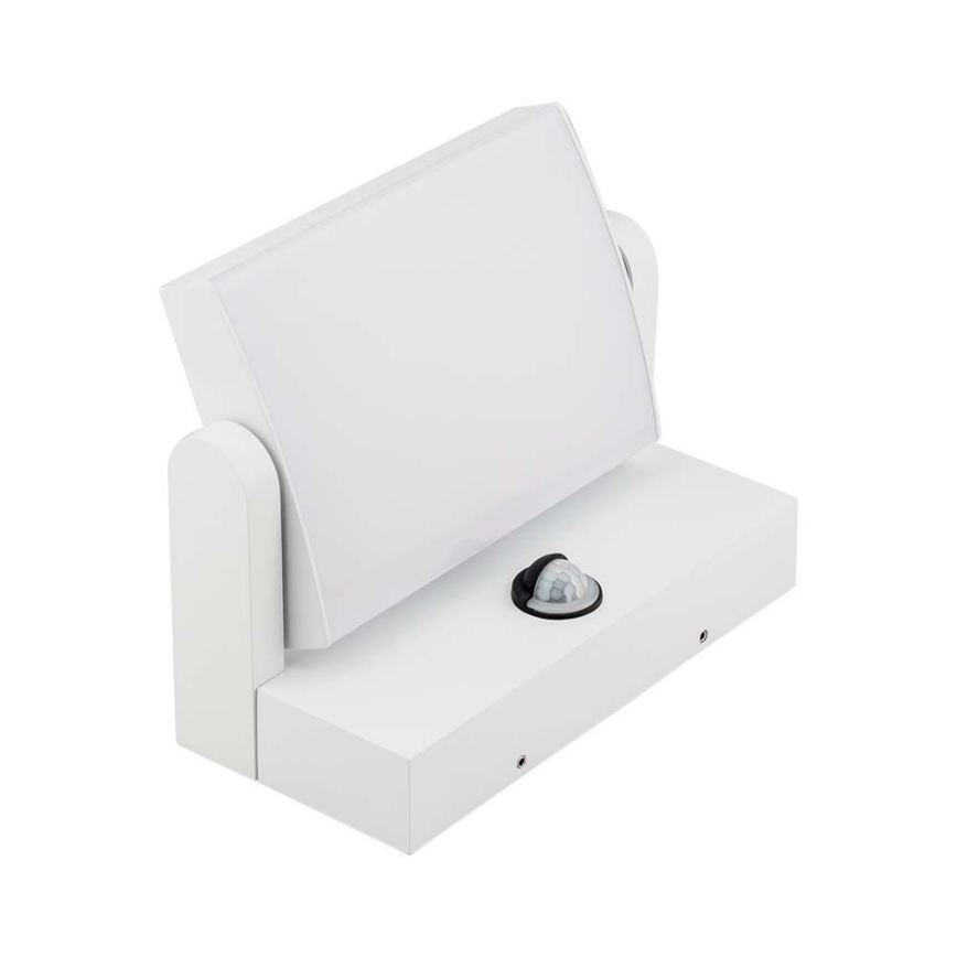 LED Outdoor wall light with a sensor LED/17W/230V 3000K IP65 white