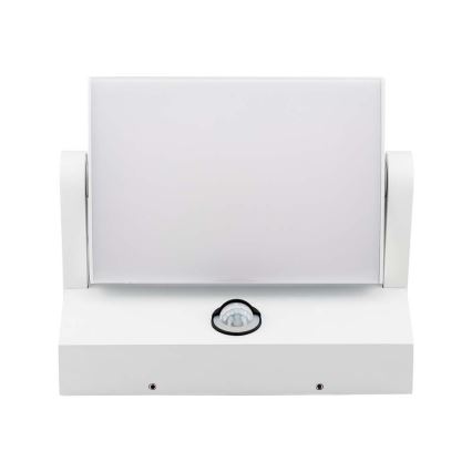 LED Outdoor wall light with a sensor LED/17W/230V 3000K IP65 white