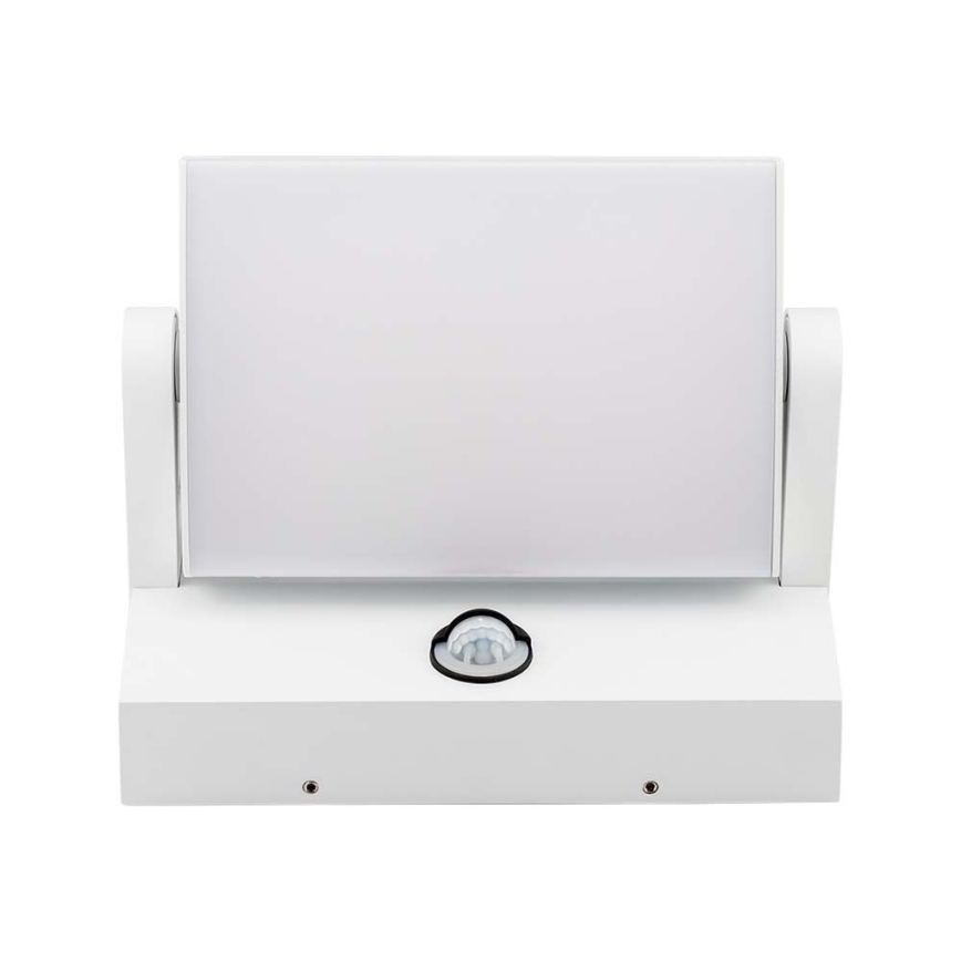 LED Outdoor wall light with a sensor LED/17W/230V 3000K IP65 white