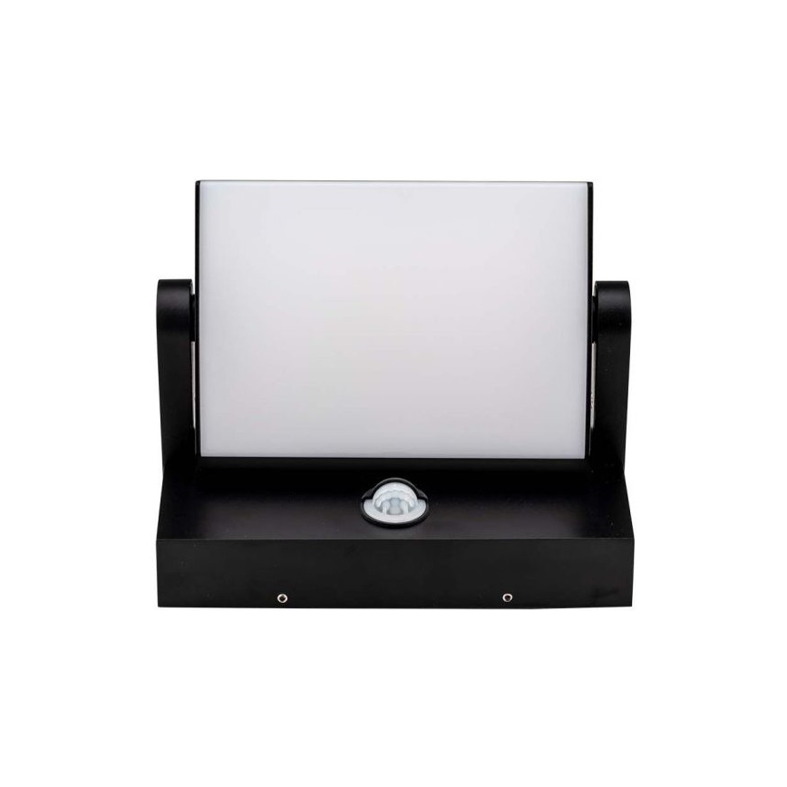 LED Outdoor wall light with a sensor LED/17W/230V 4000K IP65 black