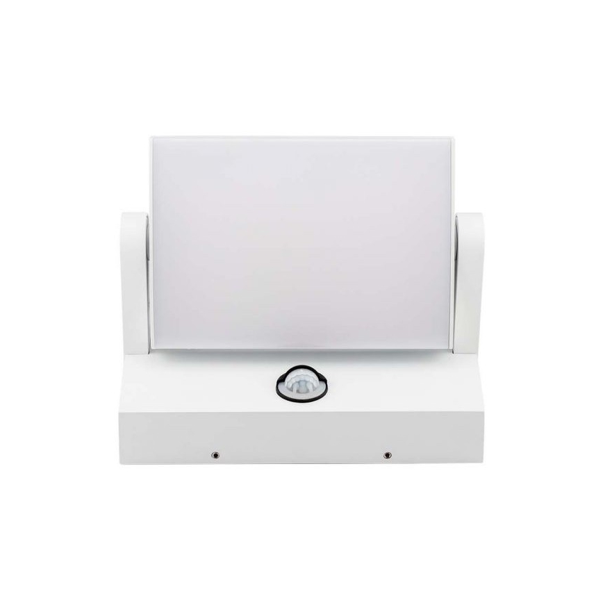 LED Outdoor wall light with a sensor LED/17W/230V 4000K IP65 white