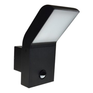 LED Outdoor wall light with a sensor LESK LED/9W/230V IP54 4000K