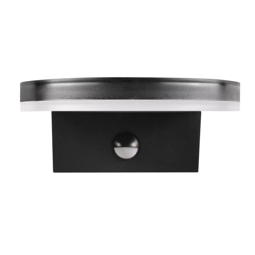 LED Outdoor wall light with a sensor TESA LED/10W/230V IP54 black