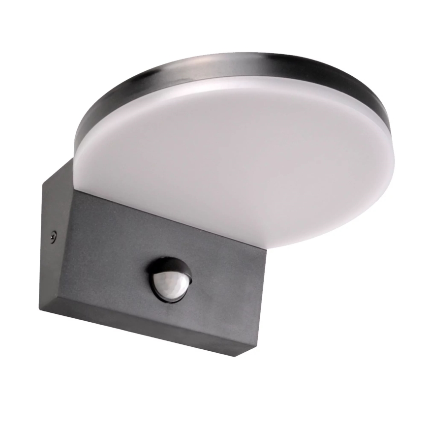 LED Outdoor wall light with a sensor TESA LED/10W/230V IP54 black