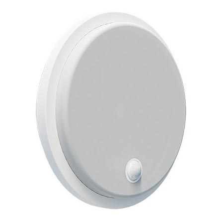 LED Outdoor Wall Light with Motion and Dusk Sensor LED/15W/230V IP65 White