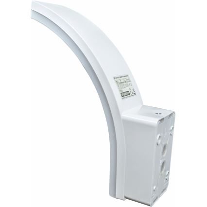 LED Dimmable Outdoor Wall Light with Motion and Twilight Sensor LED/12/15/20W/230V IP65 White