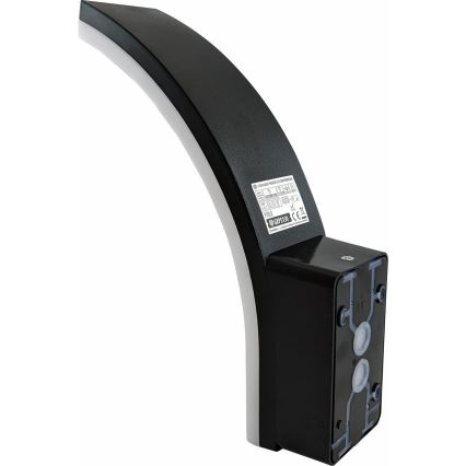LED Dimmable Outdoor Wall Light with Motion and Twilight Sensor LED/12/15/20W/230V IP65 black