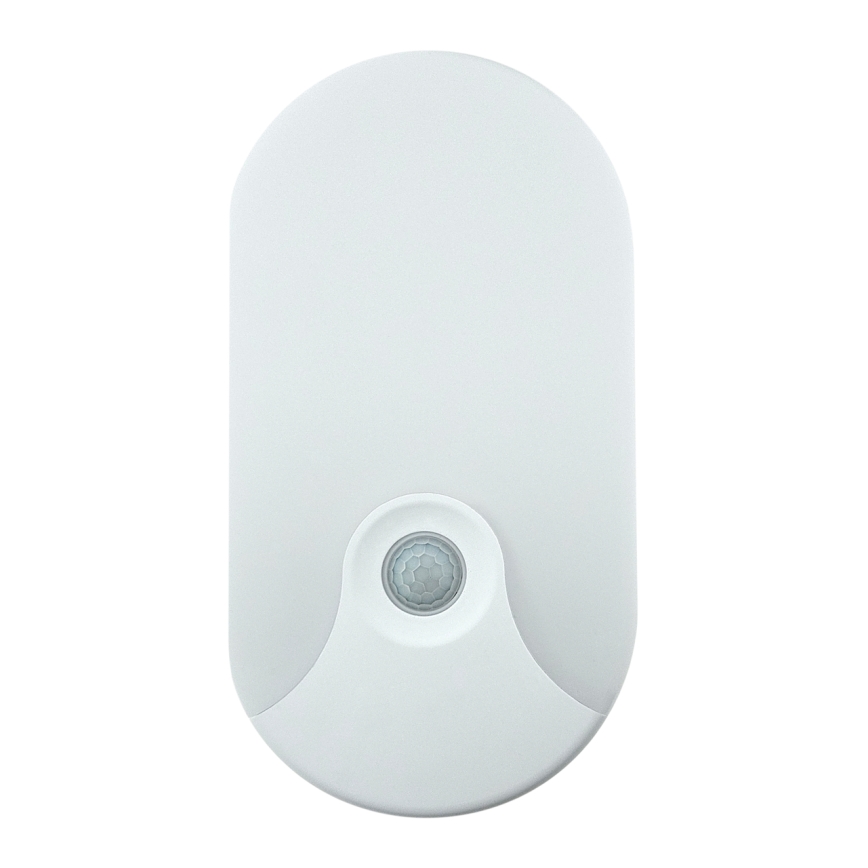 LED Outdoor Wall Light with Motion Sensor, 18W, 230V, IP44, White