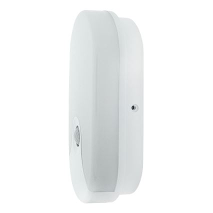 LED Outdoor Wall Light with Motion Sensor, 18W, 230V, IP44, White
