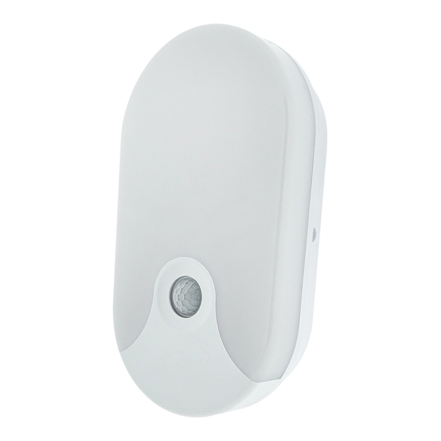 LED Outdoor Wall Light with Motion Sensor, 18W LED, 230V, IP44, Anthracite